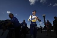 Chase Elliott before the NASCAR Cup Series Enjoy Illinois 300 at WWT Raceway. Source: Getty